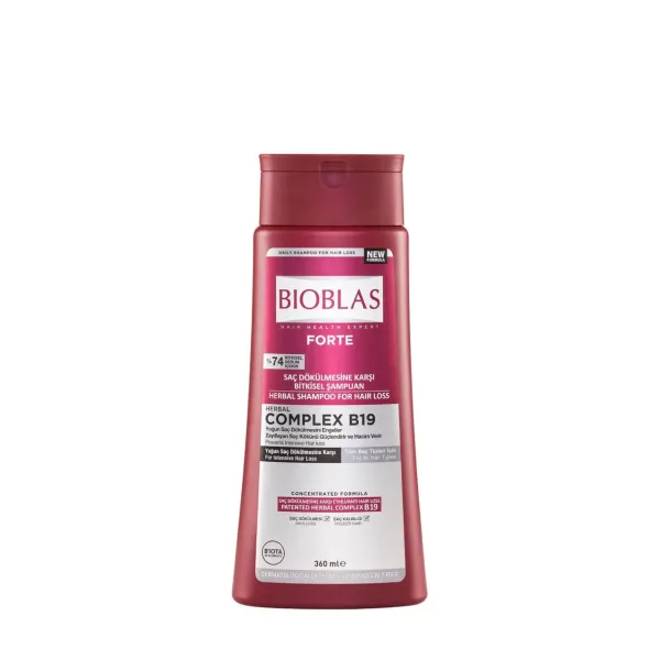 Bioblas Forte Complex B19 – szampon przeciw wypadaniu 360 ml